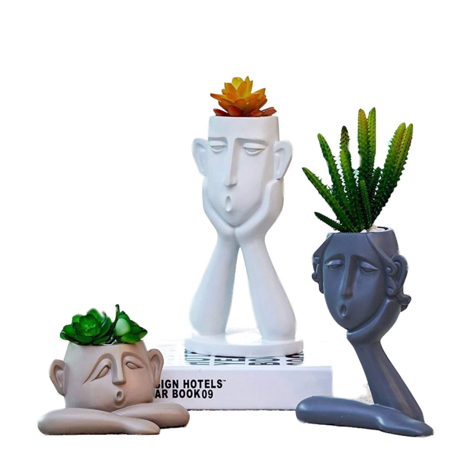 GAOBEI Modern Abstract Statues Head Figurine Home Zimbabwe | Ubuy